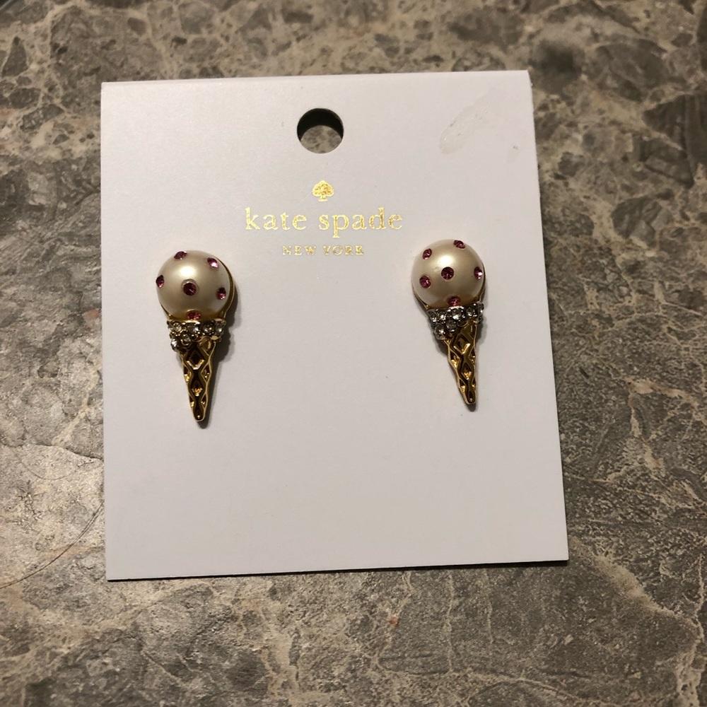 Kate Spade Ice Cream Earrings New